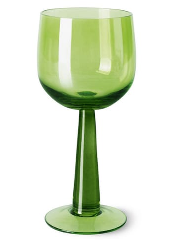 HK Living - Verre - The Emeralds Wine Glass - Lime Green - Tall