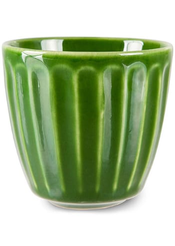 HK Living - Mug - The Emeralds Ceramic Rug Ribbed - Green