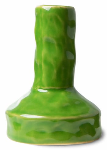 HK Living - Kandelaar - The Emeralds Ceramic Candle Holder - Green - Small