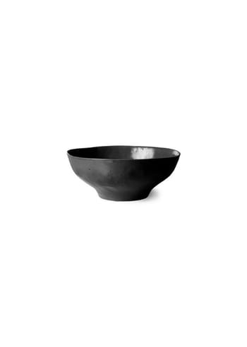 HK Living - Kippis - Bold & Basic Ceramics Bowl - Black - Large