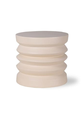 HK Living - Sofabord - Stoneware Side Table - Cream