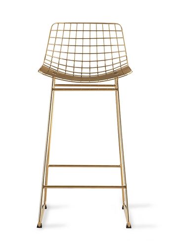 HKLiving - Barstol - Wire Bar Stool - Messing