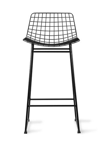 HKLiving - Barová stolička - Wire Bar Stool - Black