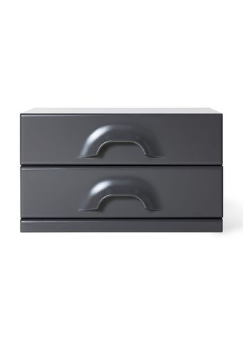 HKLiving - Cómoda - Chest of 2 Drawers - Charcoal
