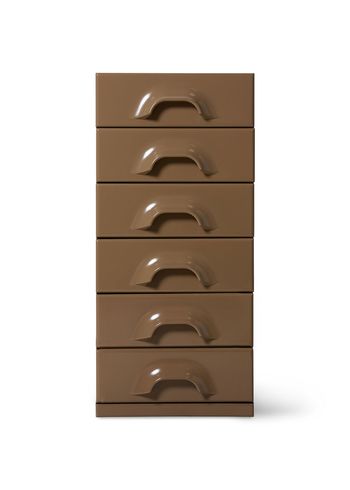 HKLiving - Commode - Chest of 6 Drawers - Mocha