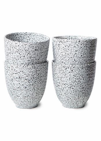 HKLiving - Tasse - Gradient Ceramics: Mug (Set of 4) - Cream