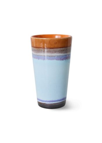 HKLiving - Muki - 70s Ceramics Latte Mug - Ash