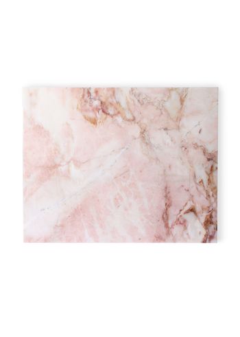 HKLiving - Doska na krájanie - Marble Cutting Board - Pink Polished