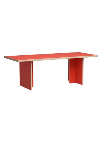 HKLiving - Table à manger - Dining Table, Rectangular - 220 cm - Orange