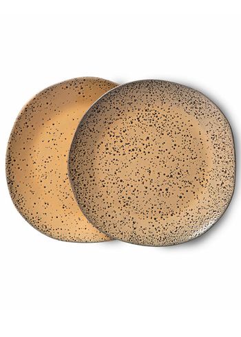 HKLiving - Teller - Gradient Ceramics: Dessert Plate (Set of 2) - Peach