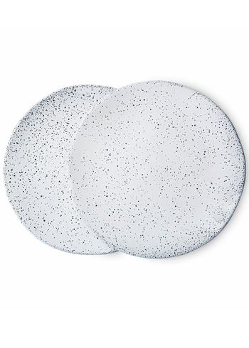 HKLiving - Plaque - Gradient Ceramics: Side Plate (Set of 2) - Cream