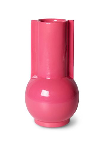 HKLiving - Vaas - Ceramic Vase - Hot Pink