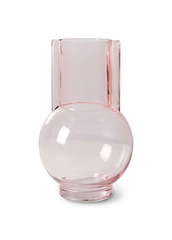 HKLiving - Vas - Glass Vase - Sundae Pink