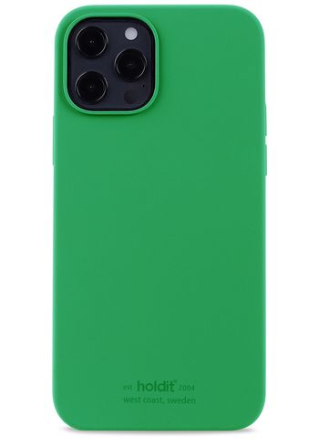 Holdit - Couverture pour iPhone - Silicone iPhone Cover - Grass Green