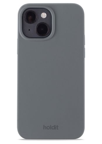 Holdit - iPhone Cover - Silicone iPhone Cover - Space Gray