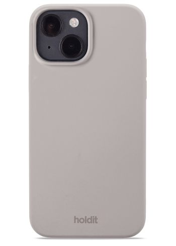 Holdit - Couverture pour iPhone - Silicone iPhone Cover - Taupe