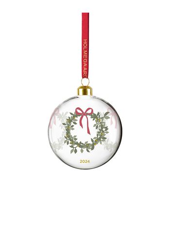 Holmegaard - Christbaumkugel - Christmas Bauble of the Year 2024 by Jette Frölichs - Small