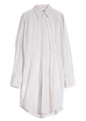HOPE - Robe - Unravel Dress - Brown Stripe