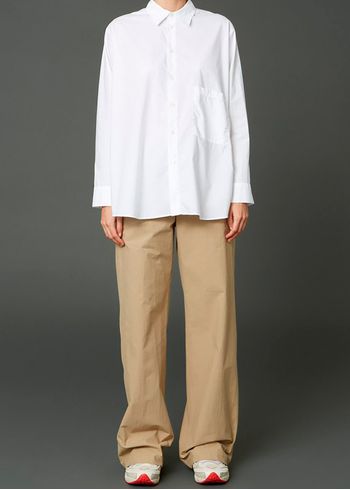 HOPE - Camisa - Elma Shirt SS22 - White