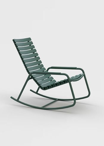 HOUE - Sedia a dondolo - Reclips Rocking Chair - Olive Green