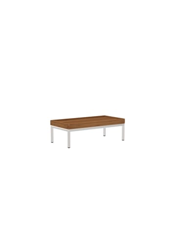 HOUE - Tavolo da giardino - LEVEL / Table - Bamboo/Muted White Side Table