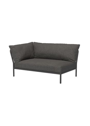 HOUE - Garden furniture set - LEVEL 2 / Left Corner - Dark Grey Basic