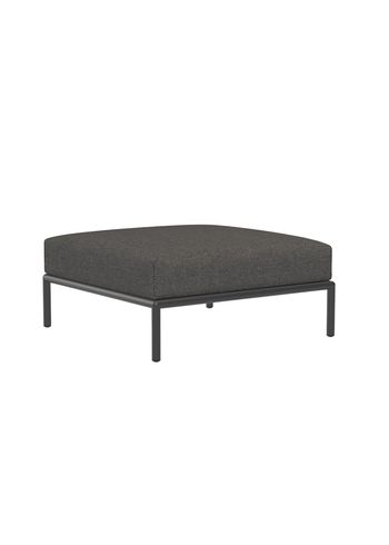 HOUE - Garden furniture set - LEVEL / Ottoman - Dark Grey Basic