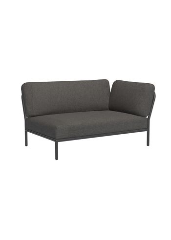 HOUE - Garden furniture set - LEVEL / Right Corner - Dark Grey Basic