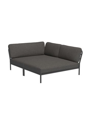 HOUE - Havemøbelsæt - LEVEL / Right Cozy Corner - Dark Grey Basic
