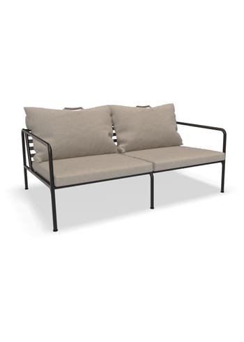 HOUE - Canapé de jardin - AVON 2-Seater Sofa - Ash/Black