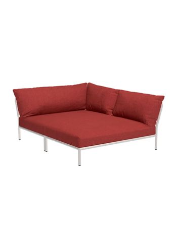 HOUE - - LEVEL 2 / Right Cozy Corner - Scarlet/Muted White