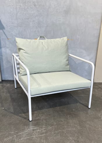 HOUE - Chaise de jardin - AVON Lounge Chair - Moss/Muted White - Exhibition Model