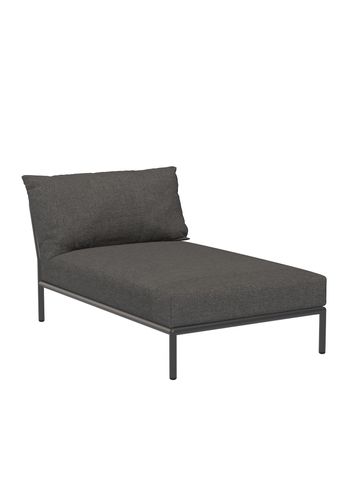 HOUE - Chaise longue - LEVEL 2 / Chaiselong - Dark Grey Basic