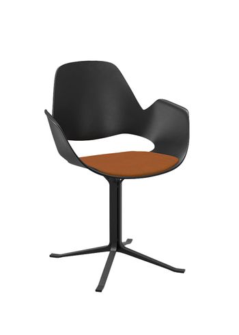 HOUE - Dining chair - FALK Armchair - Black Metal / With 