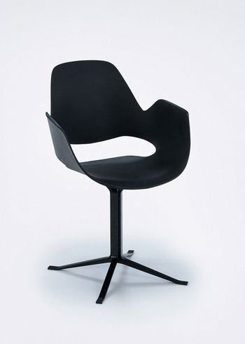 HOUE - Chair - FALK Armchair - Black Metal / Without Padded Seat