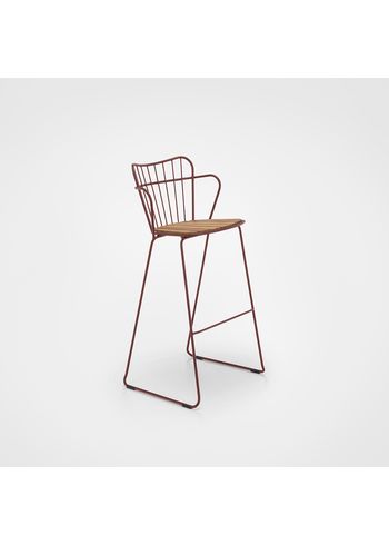 HOUE - Krzesło - Paon bar chair - Paprika