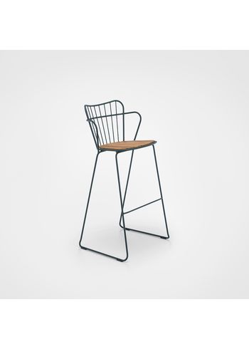 HOUE - Stuhl - Paon bar chair - Black