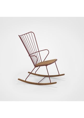 HOUE - Sedia - Paon rocking chair - Paprika