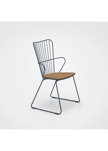 HOUE - Krzesło - Paon dining chair - Midnight blue