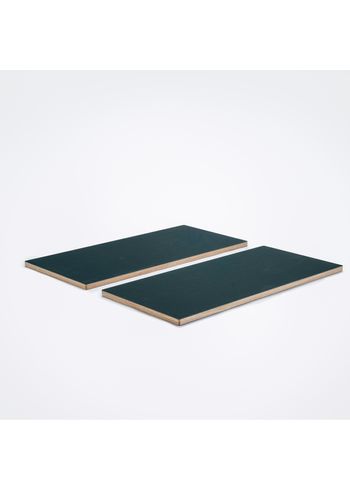 HOUE - Eettafel verlengstuk - HEKLA Extension Plates - Dark Green