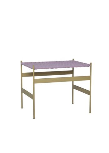 Hübsch - Bench - Peri Bench - Orchre/Purple