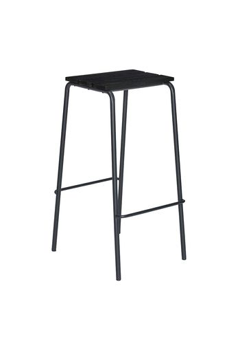 Hübsch - Bar stool - Stilt Bar Stool - Black