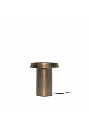 Hübsch - Pöytävalaisin - Keen Table Lamp - Burnished Brass
