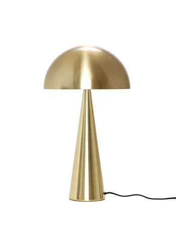 Hübsch - Tafellamp - Mush - Tall - Brass