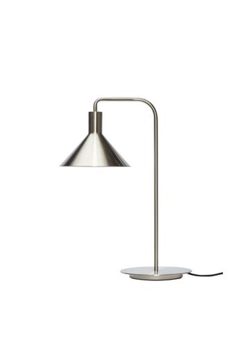 Hübsch - Lampa stołowa - Solo Table Lamp - Nickel