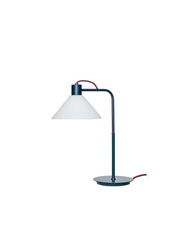 Hübsch - Tischlampe - Spot Table Lamp - Petrol, Blue, White