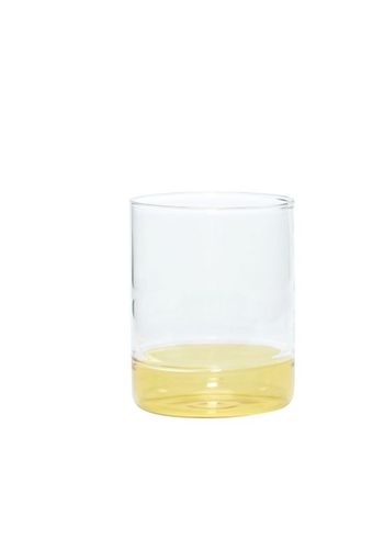 Hübsch - Glass - Drikkeglas - Yellow