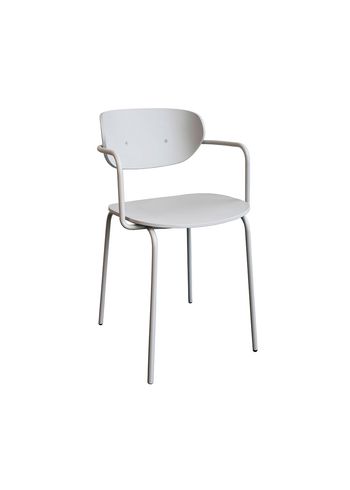 Hübsch - Stůl v obývacím pokoji - Arch Dining Chair - Světle šedá