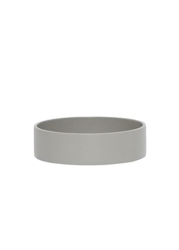 Hübsch - Förvaringslådor - District Opbevaringsbakke - Round - Light Grey