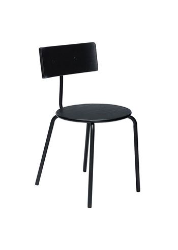 Hübsch - Jedálenská stolička - Koi Dining Chair - Čierna